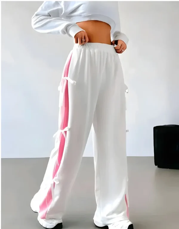 Women's bow style trousers