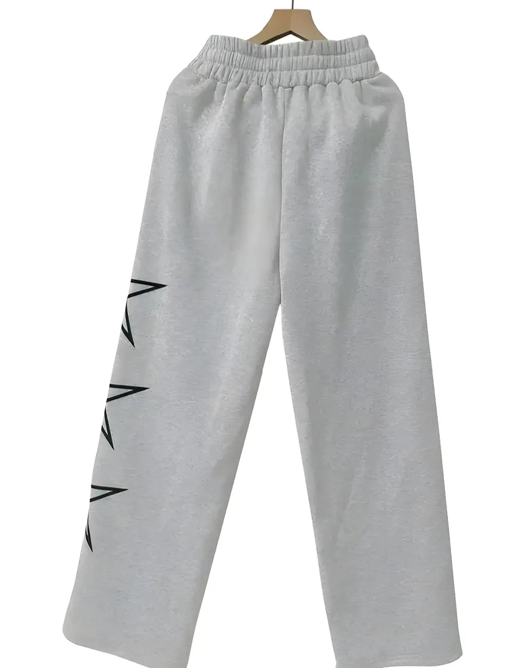 Women's Grey Star Print Joggers 