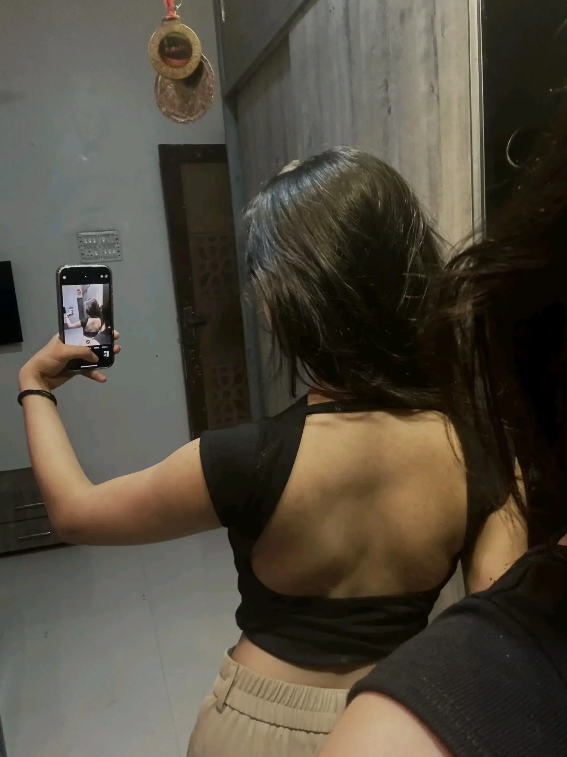 Back Less Crop Top For Women 
