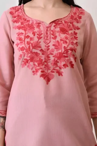 KASHMIRI EMBROIDERED PHERANS KURTI