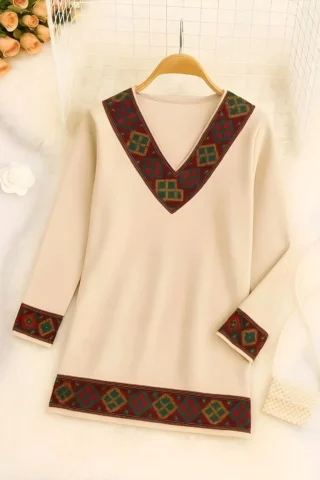 WOMEN WINTER WOOLEN KURTI
